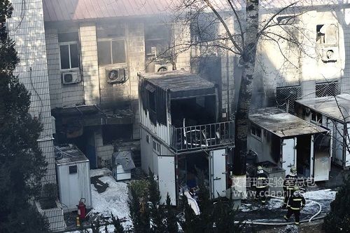 12月26日北交大环境工程系实验室发生爆炸现场，3名学生遇难