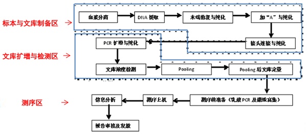 基因实验室平面布局工作流程（www.zhezheyou.com）